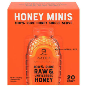 Nature Nates Honey Packets Raw & Unfiltered On The Run - 20-0.33 Fl. Oz.