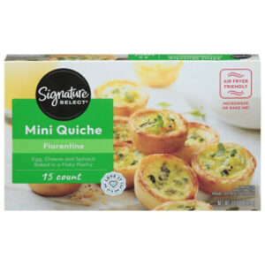 Signature SELECT Florentine Mini Quiche 15 Count - 11.2 Oz