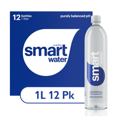 smartwater Water Premium Vapor Distilled - 12-33.8 Fl. Oz.