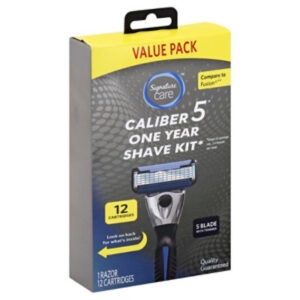 Signature Select/Care Caliber 5 Shaver Kit One Year - Each