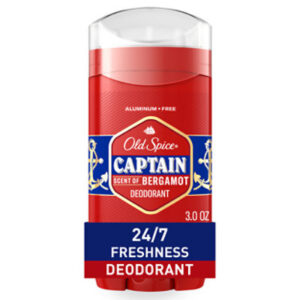 Old Spice Red Collection Captain Scent Deodorant for Men - 3 Oz