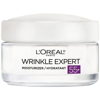 L'Oreal Paris Wrinkle Expert Age 55 Plus Anti-Aging Face Moisturizer - 1.7 Oz