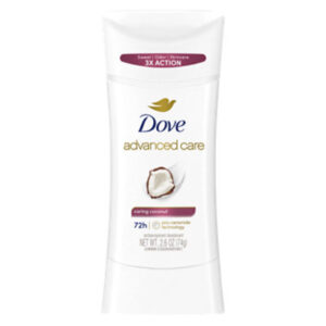 Dove Advanced Care Antiperspirant Deodorant Stick Caring Coconut - 2.6 Oz