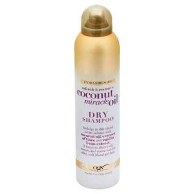 OGX Extra Strength Refresh & Restore Coconut Miracle Oil Dry Shampoo - 5 Oz