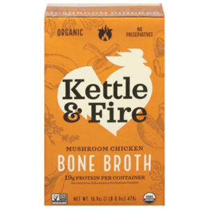 Kettle & Fire Classic Mushroom Bone Broth - 16.9 Fl. Oz.