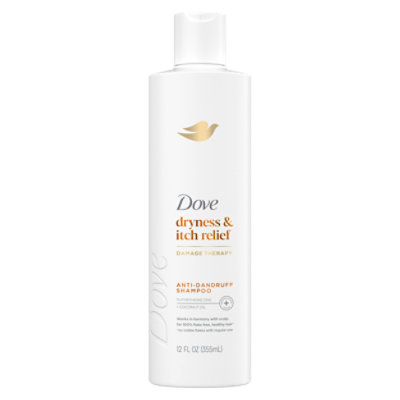 Dove Dermacare Scalp Shampoo Anti Dandruff Dryness & Itch Relief - 12 Oz