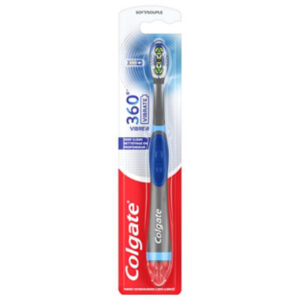 Colgate 360 Total Advanced Floss Tip Sonic Powered Vibrating Toothbrush Soft - Each