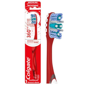 Colgate 360?Advanced Optic White Manual Toothbrush Medium - Each