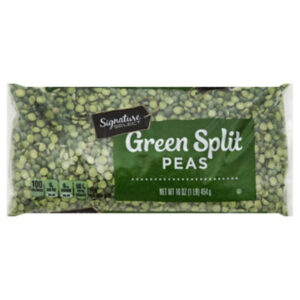 Signature SELECT Dry Green Split Peas - 16 Oz