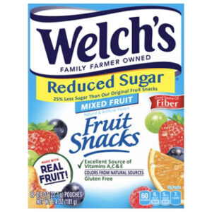 Welchs Fs Reduced Sugar Mixed Frt Pouch - 6.4 Oz