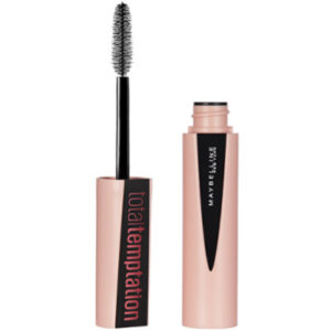 Maybelline Total Temptation Washable Mascara Makeup Blackest Black - 0.27 Fl. Oz.