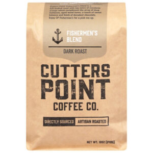 Cutters Point Fishermans Whole Bean Coffee - 12 Oz