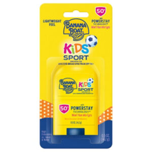 Banana Boat Kids Sport Sunscreen Stick Broad Spectrum SPF 50 - 0.50 Oz