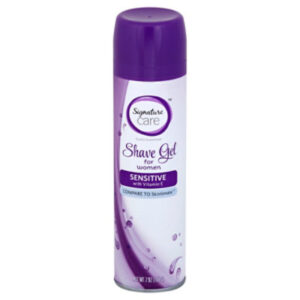 Signature Select/Care Shave Gel For Women Sensitive With Vitamin E - 7 Oz