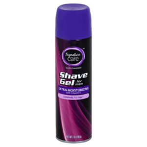 Signature Select/Care Shave Gel For Men Extra Moisturizing With Vitamin E - 7 Oz