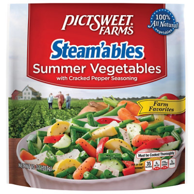 PictSweet Farms Steamables Vegetables Summer Farm Favorites - 10 Oz
