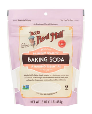 Bobs Red Mill Baking Soda Gluten Free - 16 Oz