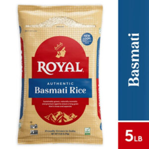 Royal Authentic Basmati White Rice - 5 Lb
