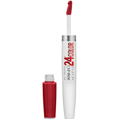 Maybelline Super Stay 24 2-Step Liquid Lipstick Makeup Eternal Cherry Kit - Each