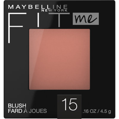Maybelline Fit Me Blush Lightweight Long-lasting Blush Face Makeup Nude - 0.16 Oz