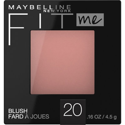 Maybelline Fit Me Blush Lightweight Long-lasting Blush Face Makeup Mauve - 0.16 Oz