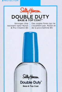 Sally Sh Double Duty Base Top Coat - .14 Fl. Oz.