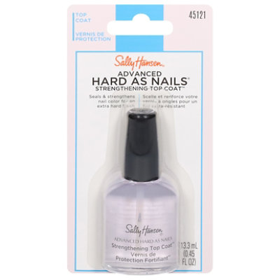 Sally Sh Adv Hard As Nails Str Tp Ct - .14 Fl. Oz.