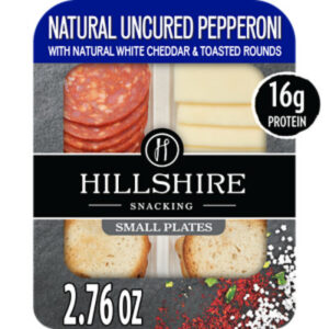 Hillshire Snacking Uncured Pepperoni & White Cheddar Cheese - 2.76 Oz