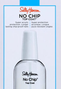 Sally Sh No Chip Acrylic Top Coat - .14 Fl. Oz.