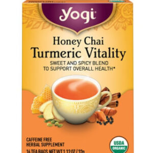 Yogi Teas Tea Honey Chai Turmeric Vt - 16 Bag