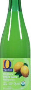 O Organics Pure 100% Juice Lemon - 16.9 Fl. Oz.