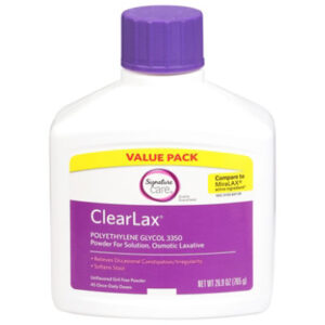 Signature Select/Care ClearLax Powder For Solution Polyethylene Glycol 3350 Osmotic Laxative - 26.9 Oz