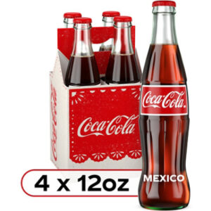 Coca-Cola Soda Pop Hecho En Mexico - 4-12 Fl. Oz.
