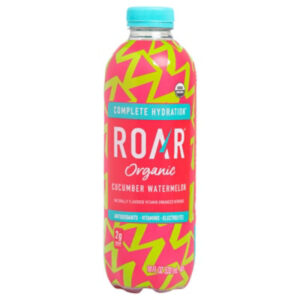 ROAR Organic Electrolyte Infusions Cucumber Watermelon Bottle - 18 Fl. Oz