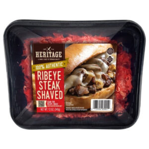 Heritage Finely Sliced Ribeye Steak - 12 Oz