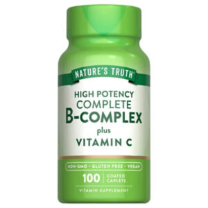 Nature's Truth High Potency Complete B Complex Plus Vitamin C - 100 Count