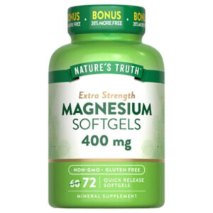 Nature's Truth Extra Strength Magnesium 400 mg - 72 Count