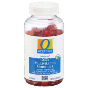 O Organics Gummy Multivitamin Men Dietary Supplement - 120 Count