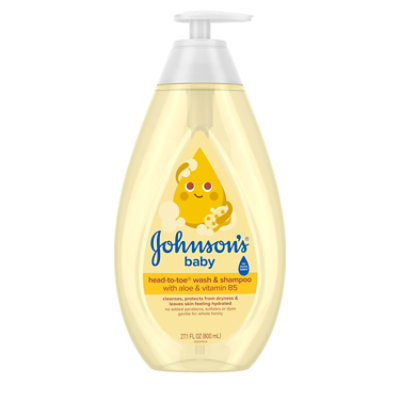 Johnsons Htt Wash&Shampoo - 27.1 Fl. Oz.