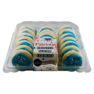 Gb Patriotic Blue Frosted Sugar Cookies - 28.3 Oz