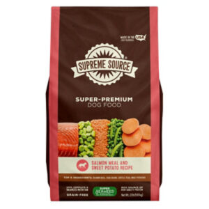 Supreme Source Dog Food Grain Free Salmon Meal And Sweet Potato Bag - 22 Lb