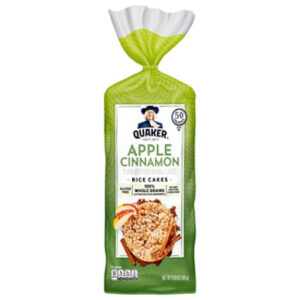 Quaker Rice Cake Apple Cinnamon - 6.53 Oz