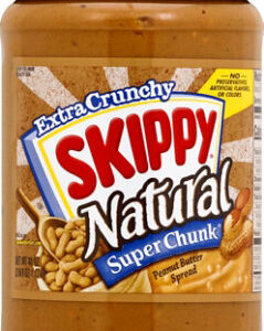 Skippy Natural Chunky - 40 Oz