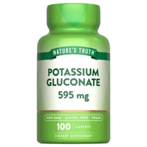 Nature's Truth Potassium Gluconate 595 mg - 100 Count