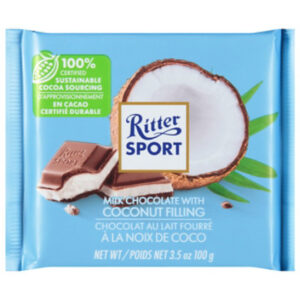 Ritter Sport White Chocolate Winter Edition Cinnamon Crisp - 3.5 Oz