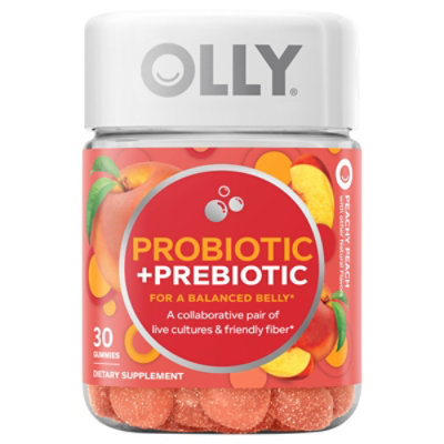 Olly Balance Belly Peach - 30 Count