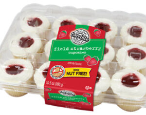 Two-Bite Field Strawberry Cupcakes 12 Pack - 10.5 Oz