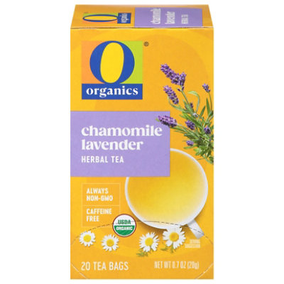 O Organics Tea Chamomile Lavender - 20 Count