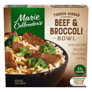 Marie Callender's Tender Ginger Beef & Broccoli Bowl Frozen Meal - 11.8 Oz