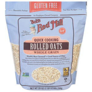 Bobs Red Mill Rolled Oats Gluten Free Quick Cooking - 28 Oz